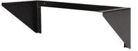 StarTech.com 4 HE 19 Zoll vertikale Wandmontage Rack Halterung aus Stahl - Schwarz -