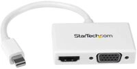 StarTech.com Reise A/V Adapter: 2-in-1 Mini DisplayPort auf HDMI oder VGA Konverter