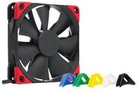 NOCTUA NF-F12 PWM CH.BK.S, Noctua chromax NF-F12 PWM - Geh&auml;usel&uuml;fter - 120 mm