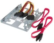 StarTech.com Dual 2,5 SATA Festplatten auf 3,5 Einbauschacht Halterung - 2-fach