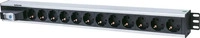 INTELLINET 711449, Intellinet Vertical Rackmount 12-Way Power Strip - German Type,