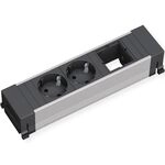 BACHMANN POWER FRAME Small 2x Schutzkontakt 1x ABD