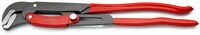 KNIPEX Rohrzange S-Maul mit Schnelleinstellung mit Kunststoff &uuml;berzogen grau