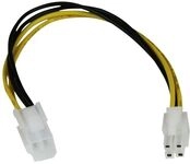 StarTech.com 20 cm ATX12V 4 Pin. P4 CPU-Verl&auml;ngerungskabel &ndash; St/Bu -