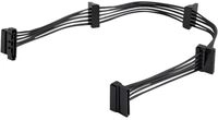 StarTech.com 4x SATA-Splitter Adapterkabel - 4-fach Serial-ATA Kabel - Netz-Splitter