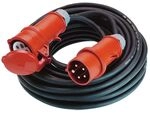 BACHMANN Extension 5G1,5mm&sup2; schwarz, H07RN-F CEE 16A rot 400V, 10 m
