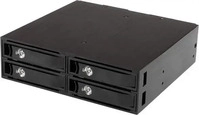STARTECH SATSASBP425, StarTech.com 4x Festplatten Wechselrahmen f&uuml;r 2,5 Zoll SATA /