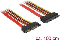 DELOCK 84921, Delock SATA-Verl&auml;ngerungskabel - Serial ATA 150/300/600 - SATA Combo