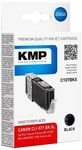 KMP C107BKX - 11 ml - Hohe Ergiebigkeit - Schwarz - kompatibel - Tintenpatrone