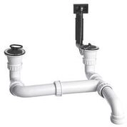 BLANCO Doppel-Ab- und &Uuml;berlaufgarnitur 1&frac12;'' TOP Ablaufgarnitur