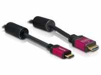 DELOCK 84338, Delock HDMI-Kabel - HDMI männlich zu mini HDMI männlich