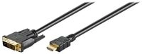 Goobay Adapterkabel - DVI-D m&auml;nnlich zu HDMI