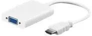 Goobay Video- / Audio-Adapter - HDMI m&auml;nnlich zu HD-15 (VGA)