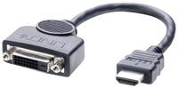 Lindy Videoadapter - HDMI m&auml;nnlich zu DVI-D weiblich