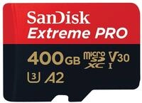 SanDisk microSDXC Extreme Pro 400GB (A2/ V30/ U3/ R170/ W90) + Adapter "Mobile"