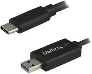 StarTech.com USB C to USB Data Transfer Cable for Mac and Windows, USB 3.0 - 2m (6ft)