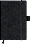 herlitz my.book Notizbuch Classic A6, 96 Seiten, blanko, schwarz