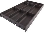 BLUM AMBIA-LINE Besteckeinsatz NL600mm,B300mm, Stahl Oriongrau