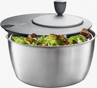 GEFU 28180, GEFU Rotare - Kurbel/Griff - Edelstahl - Edelstahl - 3 l - Rund - 1
