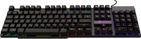 INCASE IKG-446, INCASE INCA Gaming Tastatur IKG-446 Regenbogen RGB dt. Layout retail