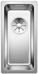 BLANCO 522951, Blanco Andano 180-IF Edelstahl Seidenglanz IF-Flac Ablaufgarnitur mit