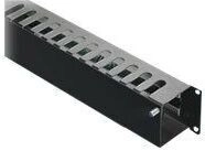 Rittal Rack-Kabelf&uuml;hrungsplatte mit Abdeckung - RAL 9005 - 2U - 48.3 cm (19")