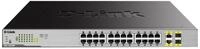 D-Link DGS 1026MP - Switch - unmanaged - 24 x 10/100/1000 (PoE)