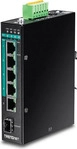 TRENDNET TI-PG541I, TRENDnet TI-PG541I - Switch - managed - 4 x 10/100/1000 (PoE+)