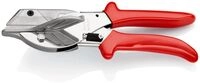 KNIPEX Gehrungsschere f&uuml;r Kunststoff- und Gummiprofile mit Kunststoff-H&uuml;llen