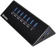 SANDBERG USB 3.0 Hub 7 ports - Hub - 7 x SuperSpeed USB 3.0