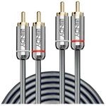Lindy Cromo Line - Audiokabel - RCA m&auml;nnlich zu RCA m&auml;nnlich