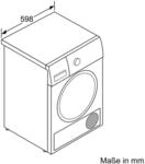 Bosch Serie 8 WTX87M20 W&auml;rmepumpentrockner, 8 kg