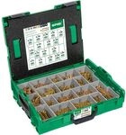 SPAX SNK Montagekoffer / L-BOXX, Pozidriv, Yellox, ( 2.925 St&uuml;ck )