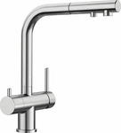 BLANCO 525199, Blanco FONTAS-S II UR Edelstahlfinish HD K&uuml;chenarmaturen