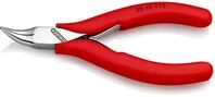 KNIPEX Elektronik-Greifzange mit durchgestecktem Gelenk tauchisoliert 115 mm
