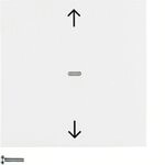 Berker JALOUSIE-TASTE PWS GL. / BERKER S.1/B.X NEP 85241189