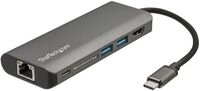 StarTech.com USB C Multiport Adapter mit HDMI - 4K - Mac/ Windows - SD Kartenleser -