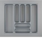 HETTICH OrgaTray 440 Besteckeinsatz T 441 - 520/Nennbreite 600 mm Silber