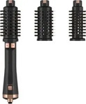 ROWENTA 1830007299, Rowenta CF9620 2-in-1 rotierende Warmluftb&uuml;rste - Schwarz/Gold