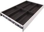 BLUM AMBIA-LINE Besteckeinsatz NL500mm,B300mm, Stahl SW/OG