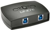 Lindy 2 Port USB 3.0 Switch - USB-Umschalter f&uuml;r die gemeinsame Nutzung von