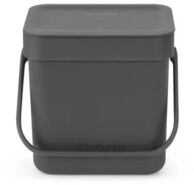 Brabantia Abfallbeh&auml;lter 'Sort & Go', 3L - Grey Abfallbeh&auml;lter
