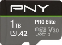 PNY P-SDU1TBV32100PRO-GE, PNY PRO Elite - Flash-Speicherkarte - 1 TB - A2 / Video