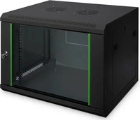 DIGITUS DN-19 12-U-EC-SW, DIGITUS Wandgeh&auml;use Dynamic Basic Serie - 600x450 mm...