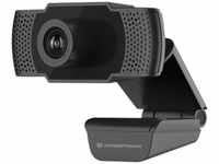 CONCEPTRONIC AMDIS01B, Conceptronic Amdis 1080P (AMDIS01B) Webcam, Full HD, inkl.