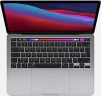 APPLE MYD82D/A, Apple MacBook Pro 13", Apple M1, 256GB, Space Grey Notebook, 8-core