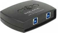 DELOCK 87723, Delock USB 3.0 Sharing Switch 2 - 1 - USB-Umschalter f&uuml;r die