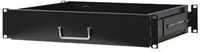 Intellinet 19" Drawer Shelf, 2U, Shelf Depth 350mm, Max 30kg, Black, Three Year