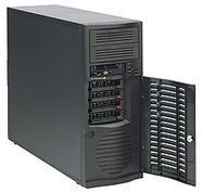 SUPERMICRO CSE-733TQ-668B, Supermicro SC733 TQ-668B - Tower - Erweitertes ATX