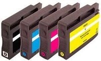Peach Combi-Pack H932/H933 - 4er-Pack - Schwarz, Gelb, Cyan, Magenta - kompatibel -